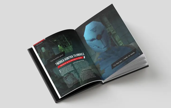 Metal Gear Solid: Trylogia (okładka MGS1) - wnętrze